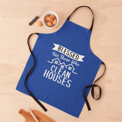 Those Who Clean Houses Savvy Cleaner Funny Cleaning Gifts Apron