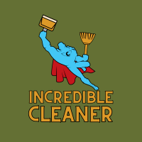562 Incredible Cleaner Savvy Cleaner Funny Cleaning Shirts B