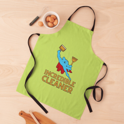 Incredible Cleaner Savvy Cleaner Funny Cleaning Gifts Apron