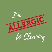 596 Allergic to Cleaning Savvy Cleaner Funny Cleaning Shirts (2)
