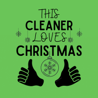 606 This Cleaner Loves Christmas A