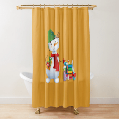 Snow Cleaner Savvy Cleaner Funny Cleaning Gifts Shower Curtain