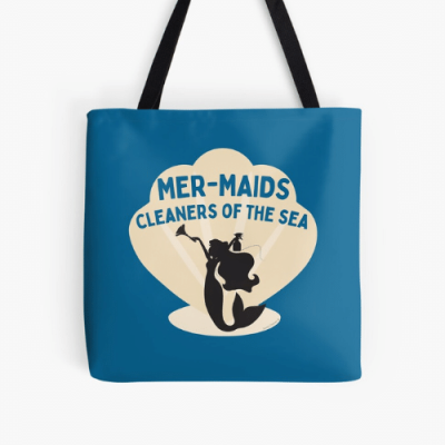 Cleaners of the Sea Savvy Cleaner Funny Cleaning Gifts Print Tote