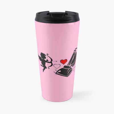 Cupids Cleaning Savvy Cleaner Funny Cleaning Gifts Travel Mug