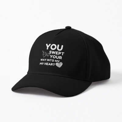 Swept Your Way Savvy Cleaner Funny Cleaning Gifts Baseball Cap