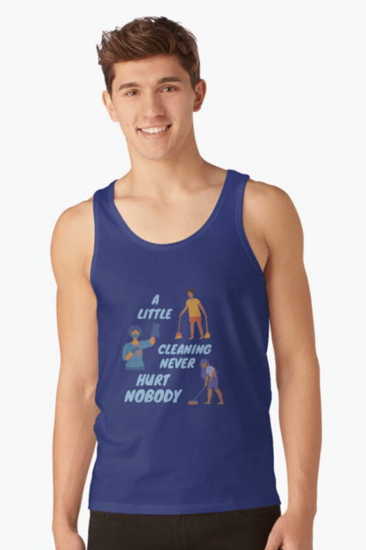 A Little Cleaning Savvy Cleaner Funny Cleaning Shirts Tank Top