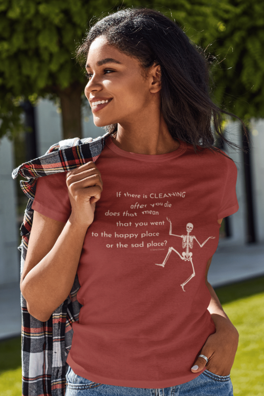After You Die Savvy Cleaner Funny Cleaning Shirts Women's Standard Tee