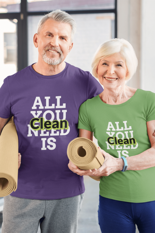 All You Need is Clean Savvy Cleaner Funny Cleaning Shirts Standard Tee