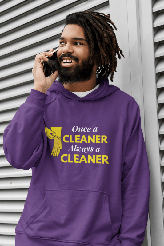 Always a Cleaner Savvy Cleaner Funny Cleaning Shirts Classic Pullover Hoodie