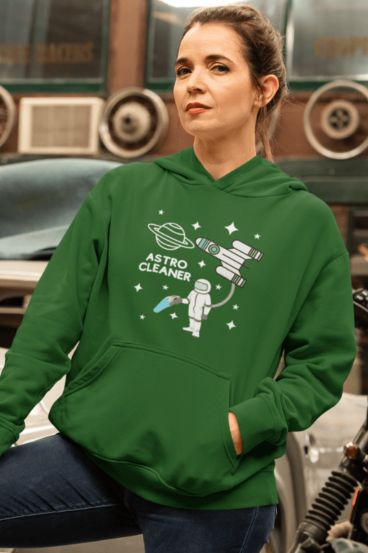 Astro Cleaner Savvy Cleaner Funny Cleaning Shirts Classic Pullover Hoodie