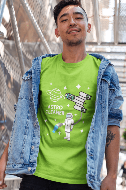 Astro Cleaner Savvy Cleaner Funny Cleaning Shirts Classic T-Shirt