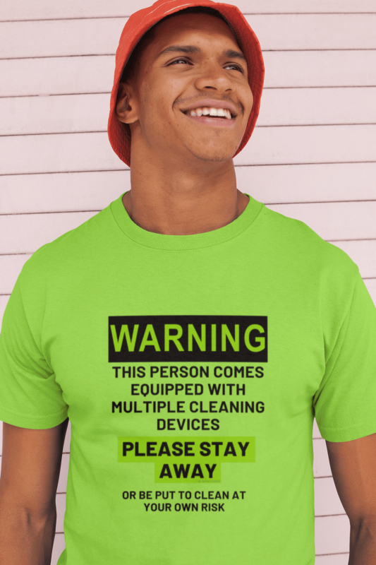 At Your Own Risk Savvy Cleaner Funny Cleaning Shirt Classic T-Shirt