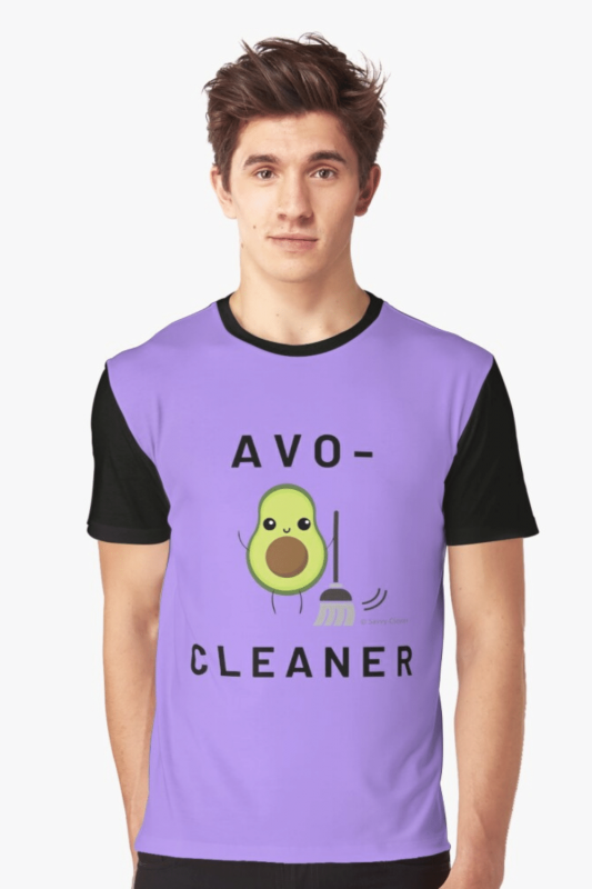 Avo-Cleaner Savvy Cleaner Funny Cleaning Shirts Graphic Tee