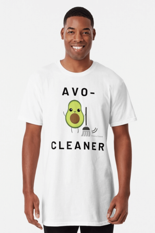 Avo-Cleaner Savvy Cleaner Funny Cleaning Shirts Long Tee