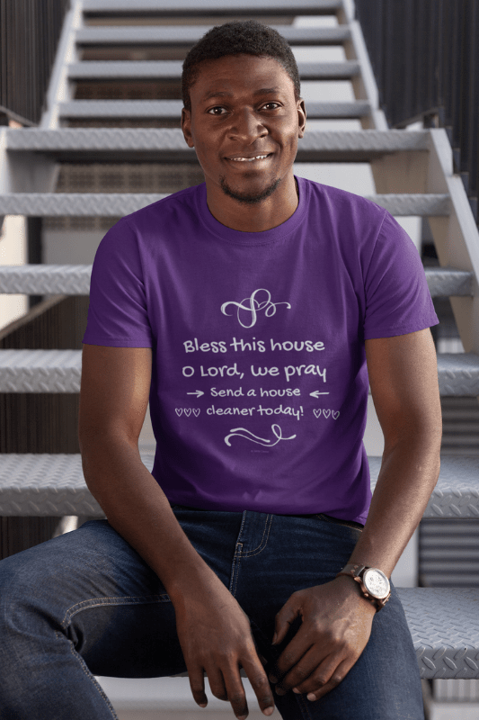 Bless This House Savvy Cleaner Funny Cleaning Shirts Classic T-Shirt