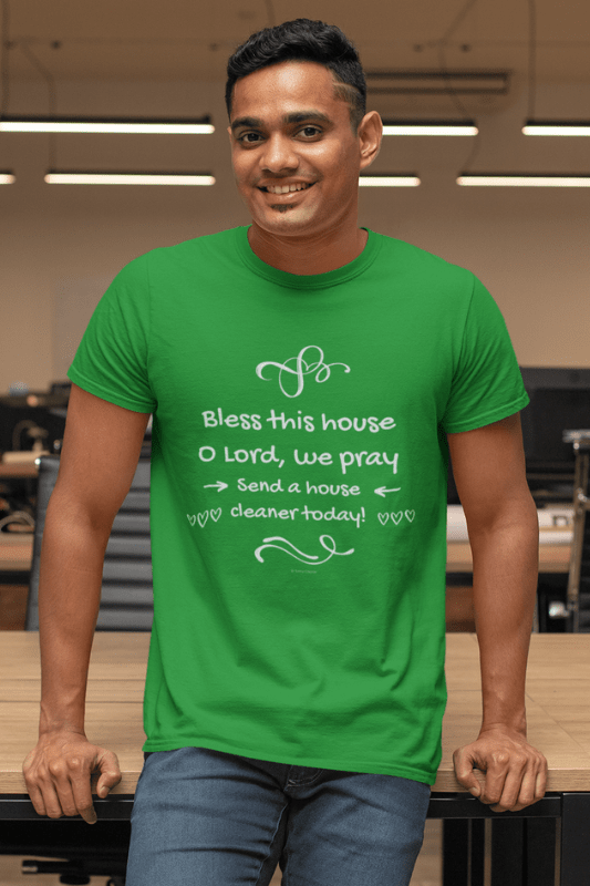 Bless This House Savvy Cleaner Funny Cleaning Shirts Comfort T-Shirt