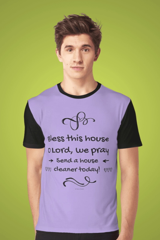 Bless this House Savvy Cleaner Funny Cleaning Shirts Classic Tee (3)