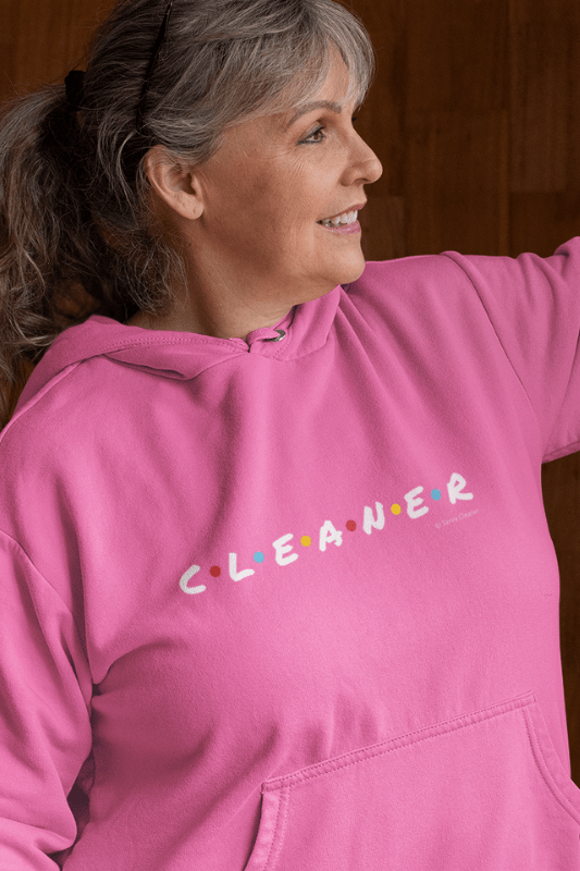 CLEANER, Savvy Cleaner Funny Cleaning Shirts, Classic Pullover Hoodie
