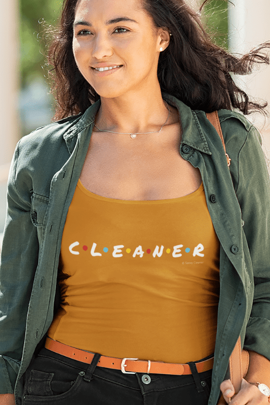 CLEANER, Savvy Cleaner Funny Cleaning Shirts, Classic Tank Top