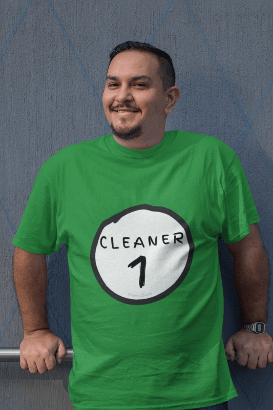 Cleaner 1, Savvy Cleaner Funny Cleaning Shirts, Premium T-Shirt
