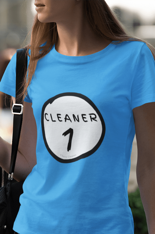 Cleaner 1, Savvy Cleaner Funny Cleaning Shirts, Women's Boyfriend T-Shirt