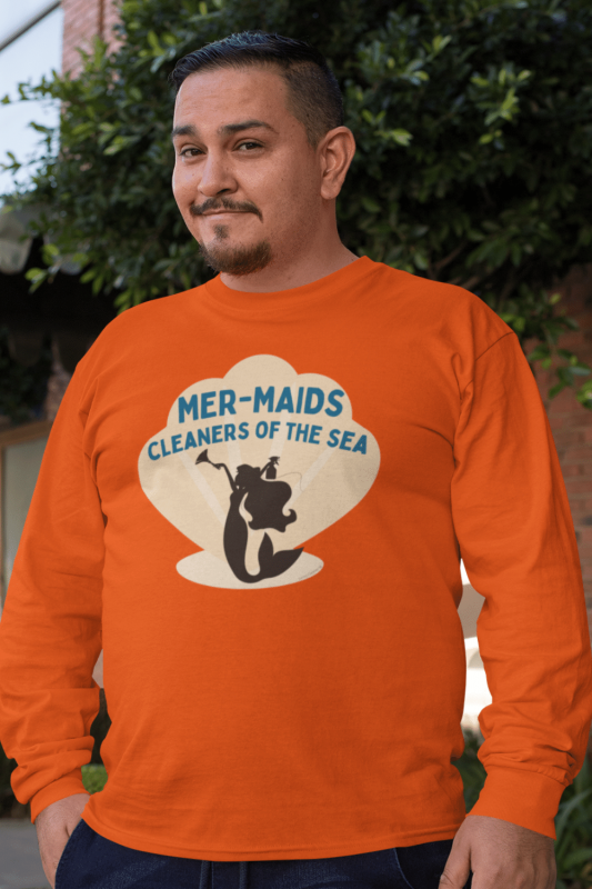 Cleaners of the Sea Savvy Cleaner Funny Cleaning Shirts Classic Long Sleeve Tee