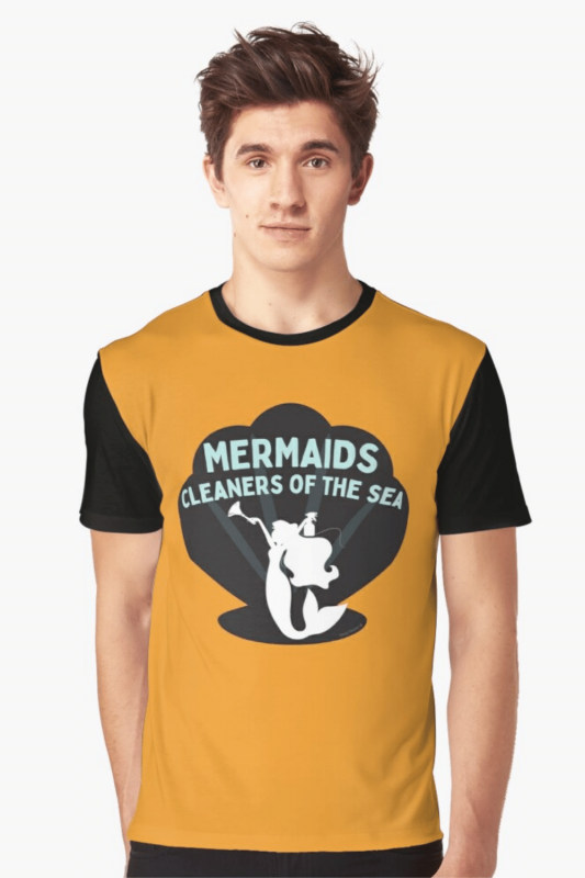 Cleaners of the Sea Savvy Cleaner Funny Cleaning Shirts Graphic T-Shirt
