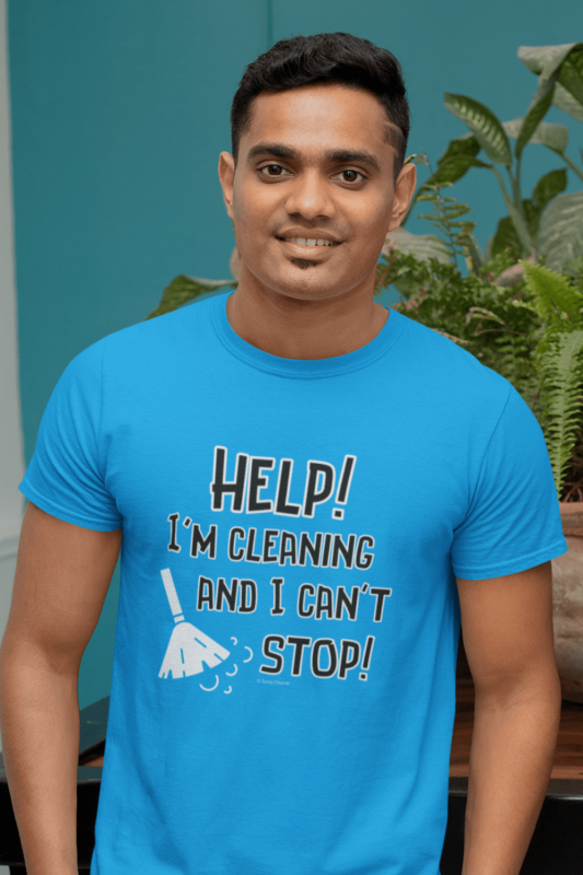 Cleaning And I Can't Stop Savvy Cleaner Funny Cleaning Shirts Premium T-Shirt