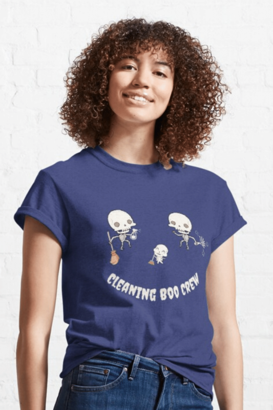 Cleaning Boo Crew Savvy Cleaner Funny Cleaning Shirts Classic Tee