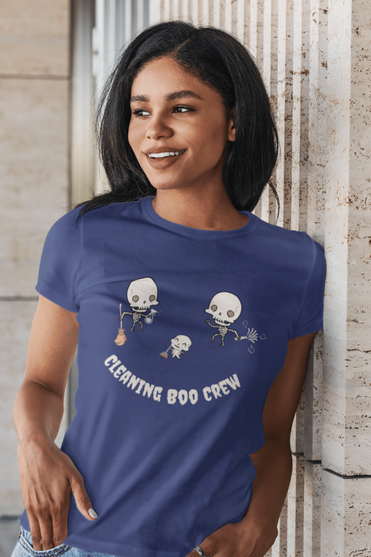 Cleaning Boo Crew Savvy Cleaner Funny Cleaning Shirts Women's Standard Tee