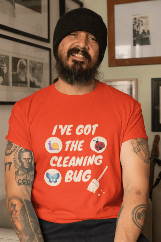 Cleaning Bug Savvy Cleaner Funny Cleaning Shirts Comfort T-Shirt