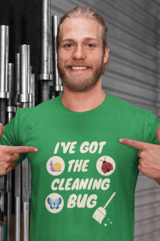 Cleaning Bug Savvy Cleaner Funny Cleaning Shirts Premium T-Shirt