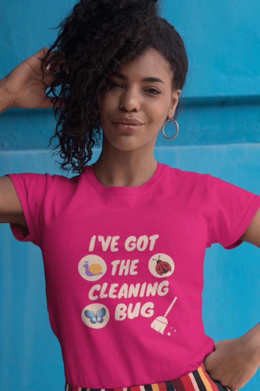 Cleaning Bug Savvy Cleaner Funny Cleaning Shirts Women's Classic T-Shirt