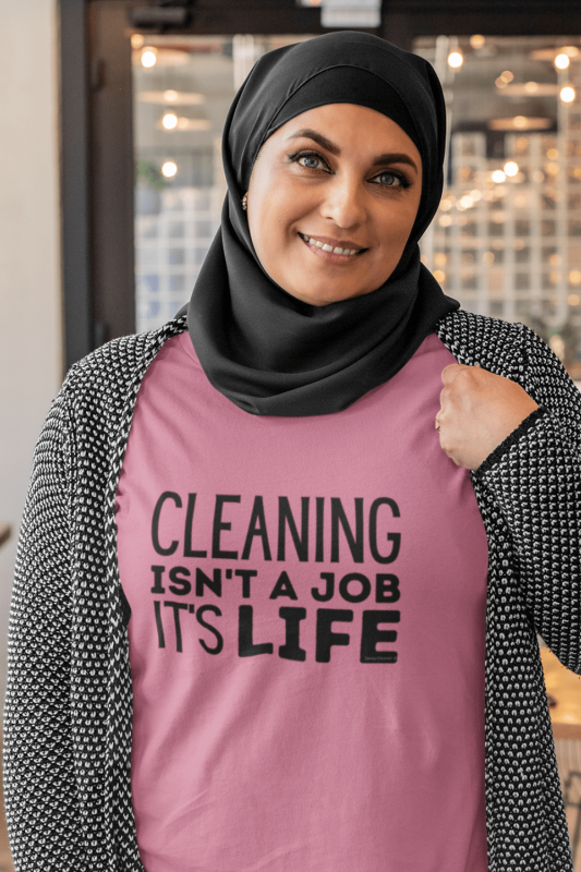 Cleaning Isn't a Job Savvy Cleaner Funny Cleaning Shirts Women's Standard T-Shirt