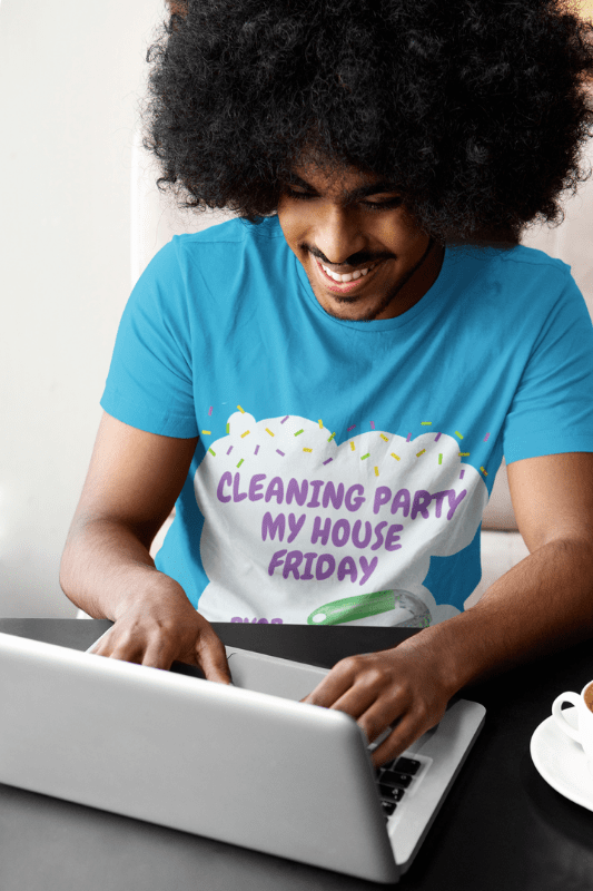 Cleaning Party, Savvy Cleaner Funny Cleaning Shirts, Premium Tee