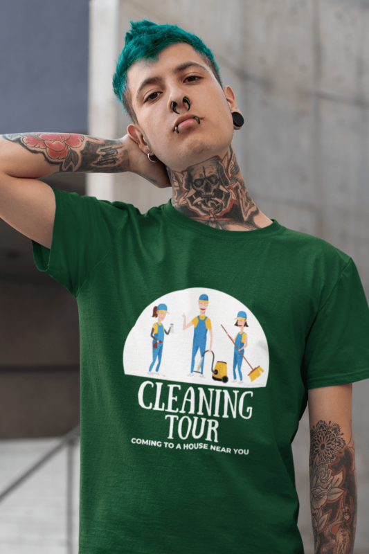 Cleaning Tour Savvy Cleaner Funny Cleaning Shirt Classic T-Shirt
