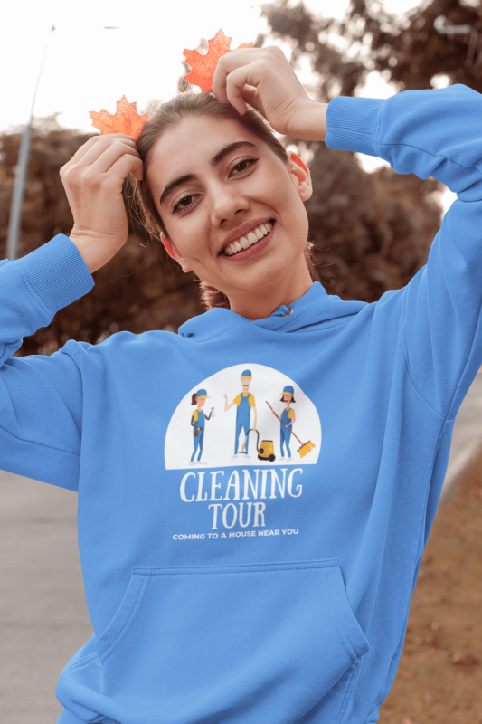 Cleaning Tour Savvy Cleaner Funny Cleaning Shirts Classic Pullover Hoodie