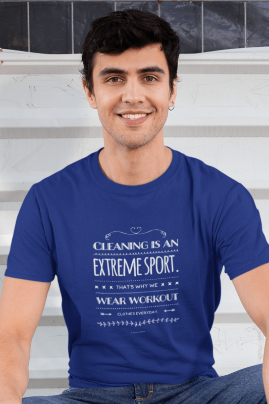 Cleaning is An Extreme Sport Savvy Cleaner Funny Cleaning Shirts Men's Standard T-Shirt