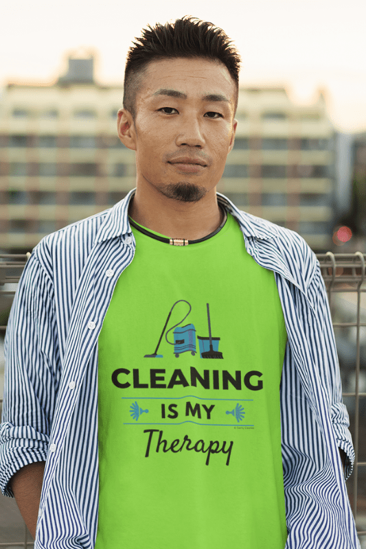 Cleaning is My Therapy Savvy Cleaner Funny Cleaning Shirts Classic T-Shirt