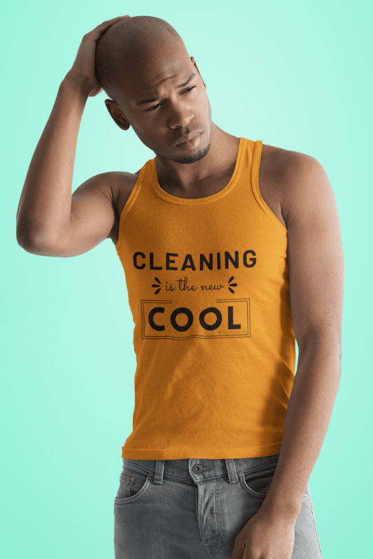 Cleaning is the New Cool, Savvy Cleaner Funny Cleaning Shirts, Classic Tank Top