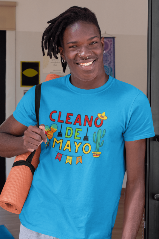 Cleano De Mayo Savvy Cleaner Funny Cleaning Shirts Premium Tee