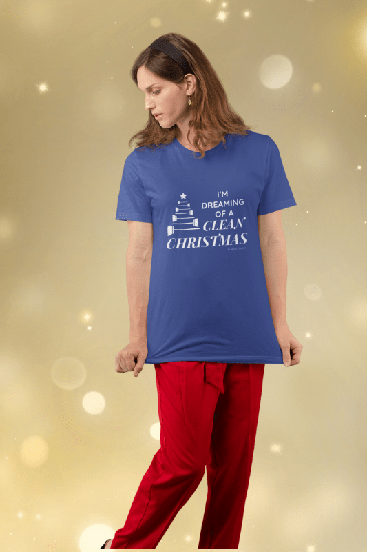 Dreaming of a Clean Christmas Savvy Cleaner Funny Cleaning Shirts Standard Tee