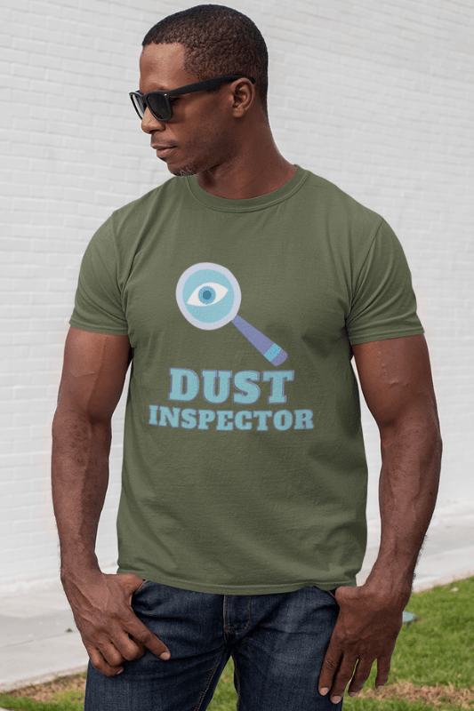 Dust Inspector Savvy Cleaner Funny Cleaning Shirts Triblend T-Shirt