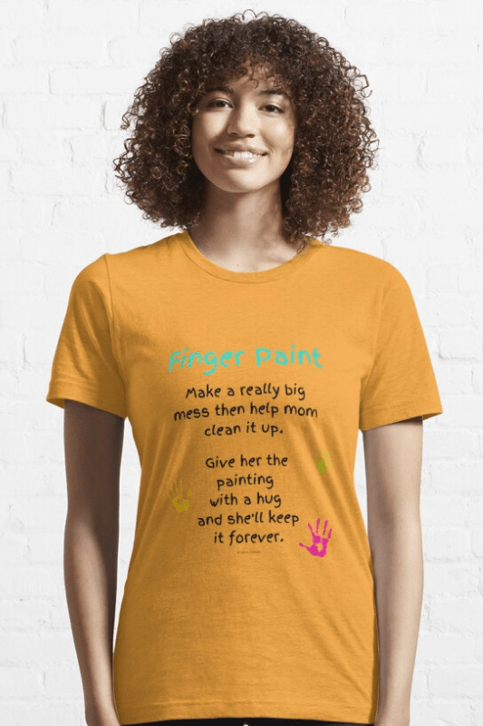 Finger Paint Savvy Cleaner Funny Cleaning Shirts Classic Tee