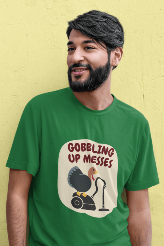 Gobbling Up Messes Savvy Cleaner Funny Cleaning Shirts Men's Standard T-Shirt