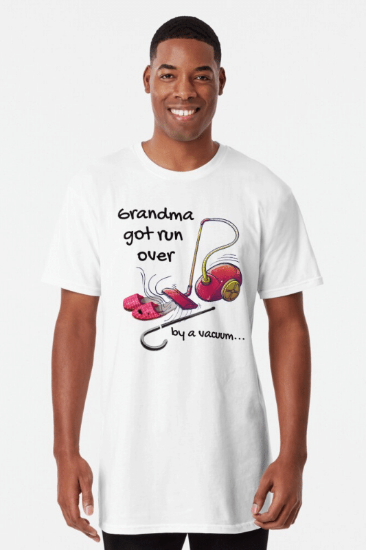 Grandma Got Run Over Savvy Cleaner Funny Cleaning Shirts Long Tee (2)