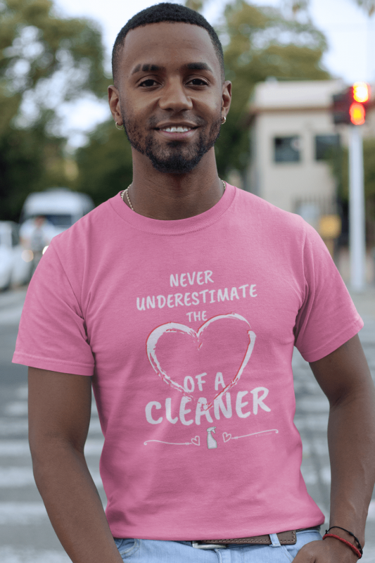 Heart of a Cleaner Savvy Cleaner Funny Cleaning Shirts Classic T-Shirt