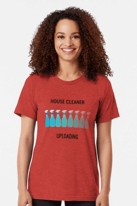 House Cleaner Uploading Savvy Cleaner Funny Cleaning Shirts (2)