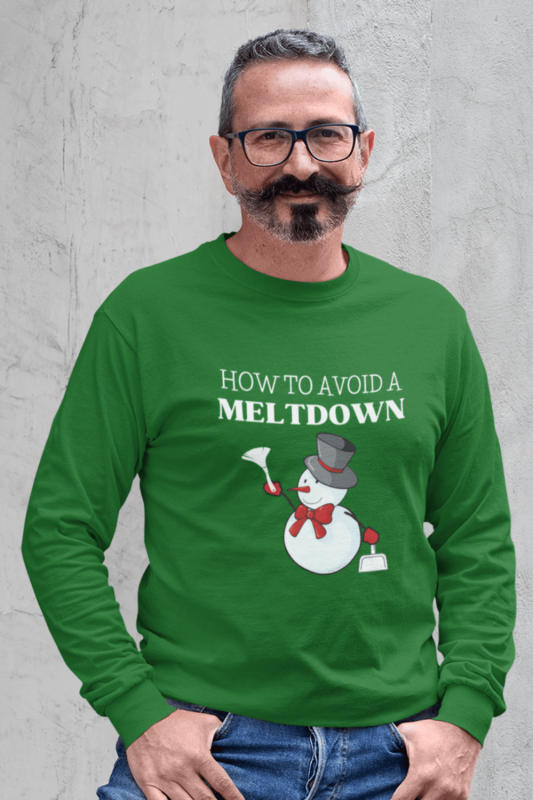 How to Avoid a Meltdown Savvy Cleaner Funny Cleaning Shirts Classic Long Sleeve Tee