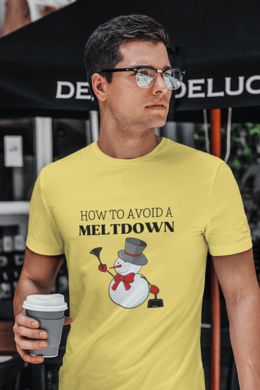 How to Avoid a Meltdown Savvy Cleaner Funny Cleaning Shirts Men's Standard Tee